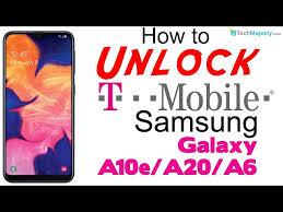 Deals include big savings on samsung's latest galaxy s20 series, as well as more affordable models. How To Unlock T Mobile Samsung Galaxy A10e A20 A6 No Device Unlock App Needed Youtube