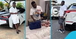 CARS OWNED BY ABU TRICA Range Rover Autobiography 2024 Lamborghini Usrus  AMG G 650 G Wagon Tesla Cybertruck BMW i8 Mercedes benz GLE 450 2022 Range  Rover velar dynamic(For baby mama) Rolls