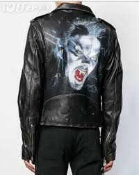 Amiri Distressed Effects Biker Jacket New