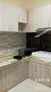 Model kitchen set sederhana modern. Contoh Kitchen Set Minimalis Finishing Hpl Serat Kayu Kitchen Set Jakarta