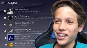 READING MY PLAYSTATION MESSAGES!!!