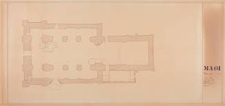 Sverre Fehn Orgel I Mariakirken Plan Nasjonalmuseet Samlingen