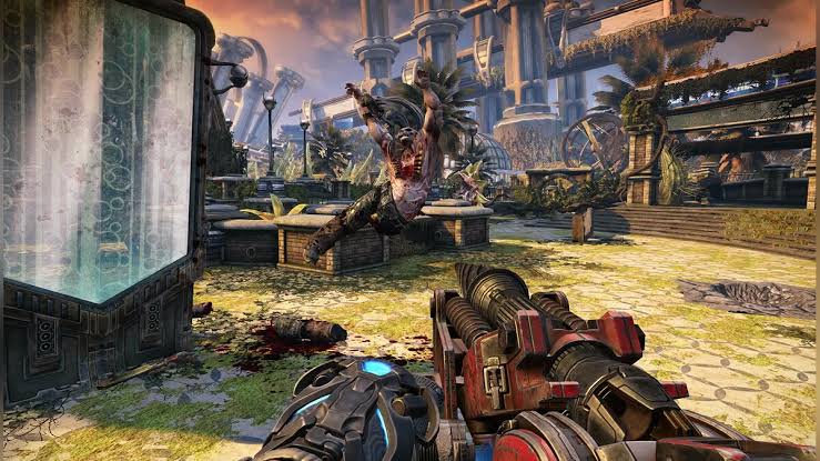 Скриншот игрового процесса Bulletstorm: Full Clip Edition