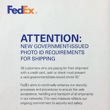 We did not find results for: New Fedex Id Requirements Uncle Marty S Shipping Office