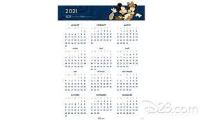 Get it as soon as fri, feb 5. Save The Disney Dates With These Printable 2021 Calendars D23