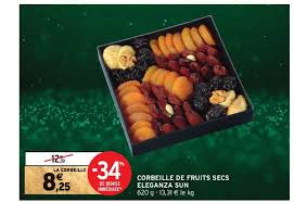 Offre Corbeille De Fruits Secs Eleganza Sun Chez Intermarche