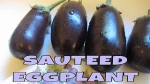 Next, you have to fry them in the wok. Sauteed Eggplant A Quick Vegetable Side Dish Youtube