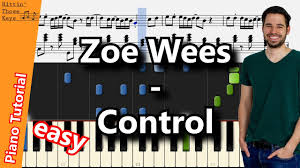 This chords is contributed by tobi. Zoe Wees Control Piano Tutorial Easy Youtube