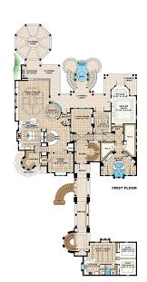 Luxury 6 bedroom 2 story house plans 3d. Mediterranean Style House Plan 75984 With 6 Bed 7 Bath 8 Car Garage Mediterranean Style House Plans Luxury Plan Mediterranean House Plan