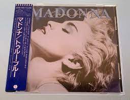 MADONNA TRUE BLUE ALBUM MADE IN JAPAN WITH STICKER OBI AND LYRICS | eBay