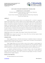 Pdf Anuvadak English To Hindi Text Translator Tjprc Publication Academia Edu