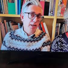 This George Karlaftis sweater 🤣