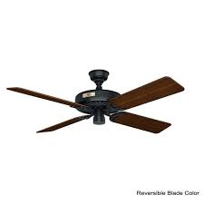 2.5 downrod included to ensure proper distance from the ceiling and optimize air movement for 8 to 9 foot ceilings. Hunter Original 52 In Indoor Outdoor Black Ceiling Fan 23838 The Home Depot