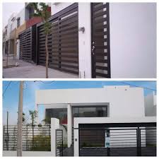 Diseños para frentes de casas. Diseno De Herreria Rejas Portones Y Puertas Estilos 2021 Fachadas