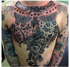 American Traditional Tattoo Sleeve Black And Grey Pin By Steve Pang On Tats N That Chest Tattoo Men Traditional Tattoo Tattoos For Guys
