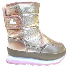 Rubber Duck Snowjoggers Cracked Metallic Rose Gold