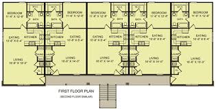 Plan 83128dc 10 Unit Apartment Building Plan Apartment Building Building Plan Floor Plans