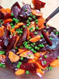 Salade De Betterave Et Petits Pois Betterave Salade Salade De Betteraves Rouges Cuites Betterave