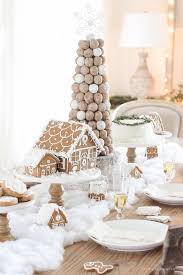 The more, the merrier when it comes to sweet holiday treats. Christmas Dessert Table In The Dining Room Love Grows Wild