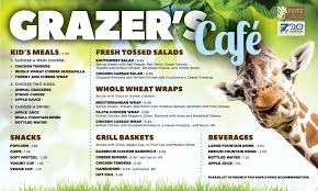 Image Result For Zoo Cafe Menu Cafe Menu Kids Meals Chicken Caesar Salad