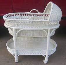 Red wing art pottery #177 $55. White Wicker Bassinet W Removable Moses Basket Casters Storage Wicker Bassinet Bassinet Pottery Barn Bassinet