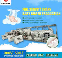 Factory Supply Full-Servo Automatic Pull up Baby Diaper Training Pants/  Baby Pants Machine Making