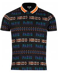 Kenzo Paris Jaquard Polo Shirt