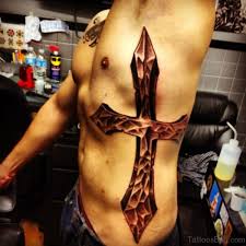 Small rib tattoos are for men who have a sensitive rib cage. 86 Newest Cross Tattoos For Rib