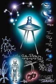I'd like to fix that with a recurring blog post series called awesome stuff in space. Ufo Space Alien And Stuff He Brought To Earth Color Drawing By Sofia Metal Queen