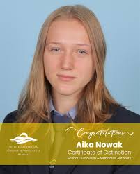 🎉 Celebrating Excellence! 🎉 We are thrilled to share that one of our  outstanding students, Amy Georgia Lin, has been selected to receive the  Governor of South Australia Commendation Excellence Award for