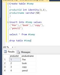 Microsoft Business Intelligence Using Temp Table In Ssis Package