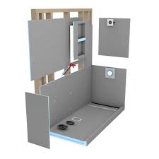 Wedi Fundo Riolito 32 In X 72 In Shower Kit Shower Kits Shower Systems Shower Drain