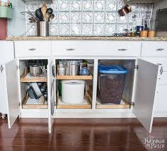 Diy Slide Out Shelves Tutorial The Navage Patch Diy Shelves Slide Out Shelves Diy Kitchen Storage