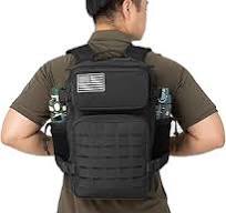 Amazon.com: QT&QY Mochila táctica militar de 25L/35L/45L para hombres Molle  Daypack 3 días Bug Out bolsa senderismo mochila con soporte para botella :  ...