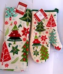 Holiday Time Christmas Towel Set Kitchen Towel Christmas Towels Christmas Kitchen Holiday