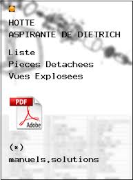 Http Www Manuels Solutions Commander Document Php Ctexte Hotte 20aspirante 20de 20dietrich 20dhd555xe1