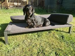 This bed sits elevated off the ground with a detachable canopy that allows for airflow on all sides to keep your pet cool. Best Outdoor Dog Beds In 2021