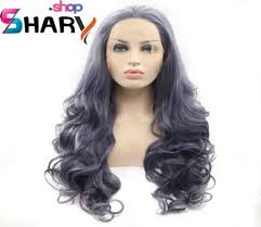 باروكة صناعى شعر حقيقى ويفى ناعمه Lace Front Wigs Synthetic Lace Front Wigs Wigs