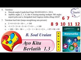 Uji kompetensi 1 matematika kelas 8 semester 1 brainly halaman 34. Ayo Kita Berlatih 1 3 No 6 7 8 9 10 11 12 Kelas 7 Smp Mts