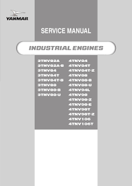 1600,1900, 2200 ,2700 needs different wire ends. Yanmar 3tnv82a B Service Manual Pdf Download Manualslib