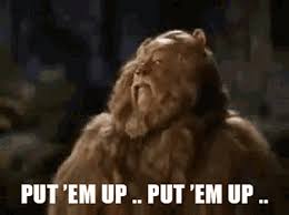 Put Em Up Wizard Of Oz Cowardly Lion ...