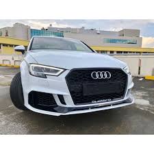 The price excludes costs such as stamp duty, other government charges and options. Audi A3 Rs3 S3 V8 Front Bumper Grill Bodykit Body Kit Shopee Malaysia