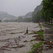 1805 wurde salzburg zusammen mit berchtesgaden dem neuen kaisertum. Hochwasser In Salzburg Salzburg24