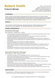 Recruiters carefully analyze and evaluate candidates applying for a leadership position, as they have to bear responsibility for can't decide whether a cv or resume for a production manager will help you get a job? Production Manager Resume Samples Qwikresume