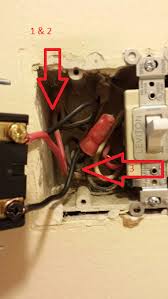 Make a diagram of the fitting if this helps. 3 Way Light Switch Two Blacks And A Red Home Improvement Stack Exchange
