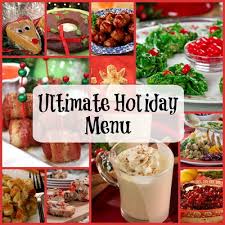 Here are some party food ideas including red and green recipes to use for those holiday parties or christmas dinners. Ultimate Holiday Menu 350 Recipes For Christmas Dinner Holiday Parties More Mrfood Com