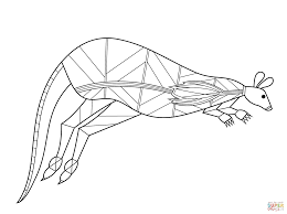 Aboriginal mosaic coloring pages stephaniedl com. Aboriginal Animal Colouring Pages To Print Coloring And Drawing