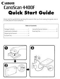 On this page you will find the most comprehensive list of drivers and software for scanner canon canoscan 4200f. Canon Canoscan 4400f Quick Start Manual Pdf Download Manualslib