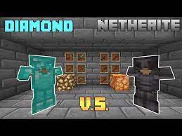 Diamond and what the differences are when it comes to this new material. Diamond Vs Netherite Which Is Better Youtube