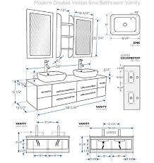 Not only bathroom vanity height, you could also find another pics such as standard height bathroom vanity, comfort height bathroom vanity, ada bathroom vanity height, bathroom vanity drain height, counter height bathroom vanity, typical vanity height, bathroom vanity specs. Natural Wood Modern Double Vessel Sink Bathroom Vanity